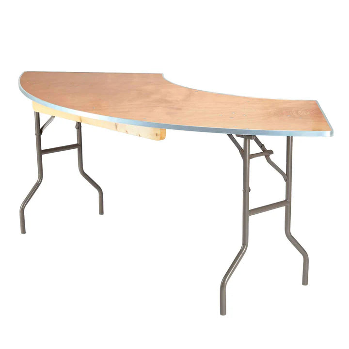 7-Foot Folding Serpentine Bar and Skirted, Atlanta