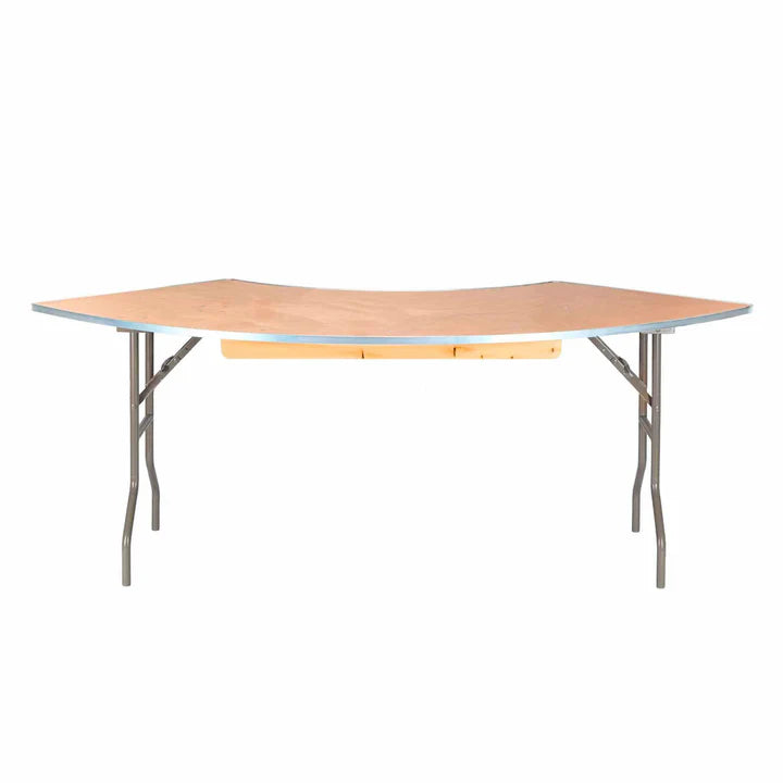 7 ft Serpentine Tables Rentals, Atlanta