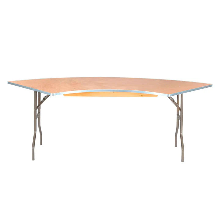 7-Foot Folding Serpentine Bar and Skirted, Atlanta