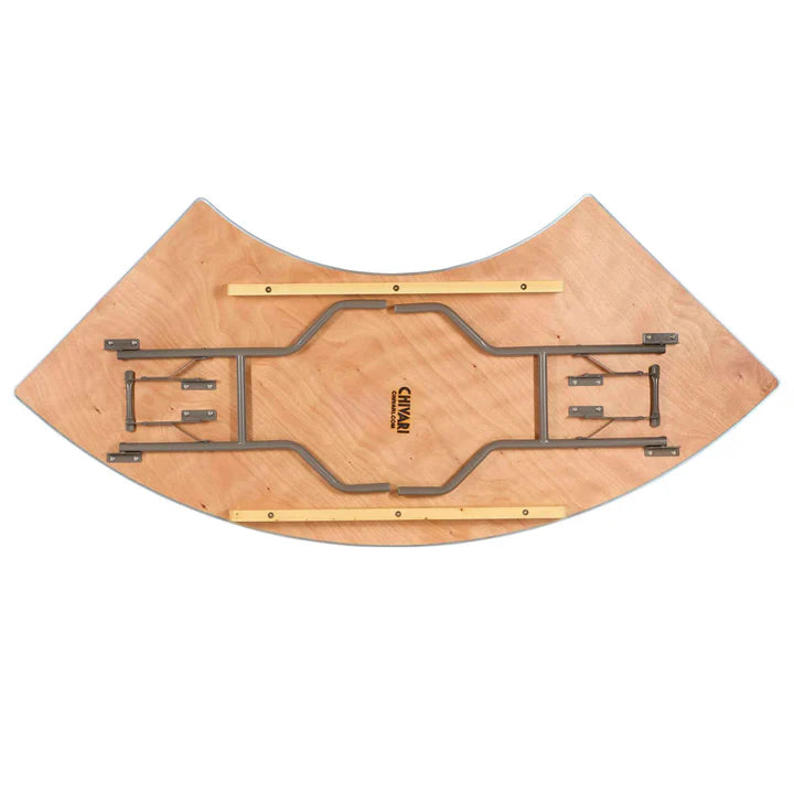 7-Foot Folding Serpentine Bar and Skirted, Atlanta