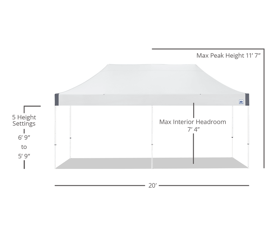 E-Z UP Commercial Grade Pop up Canopy Rental GA