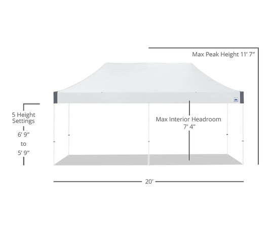 E-Z UP Commercial Grade Pop up Canopy Rental GA