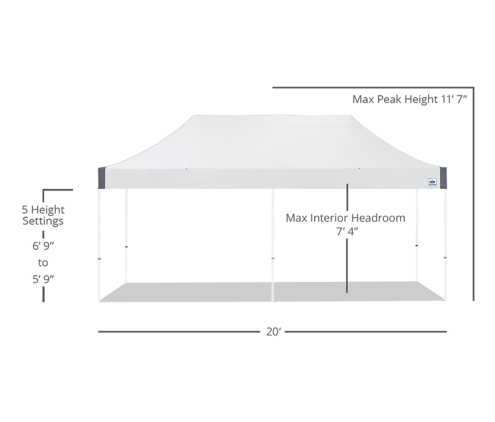 E-Z UP Commercial Grade Pop up Canopy Rental GA