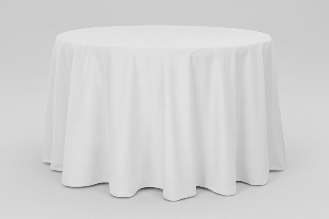 Round Tablecloth Polyester Atlanta Rental