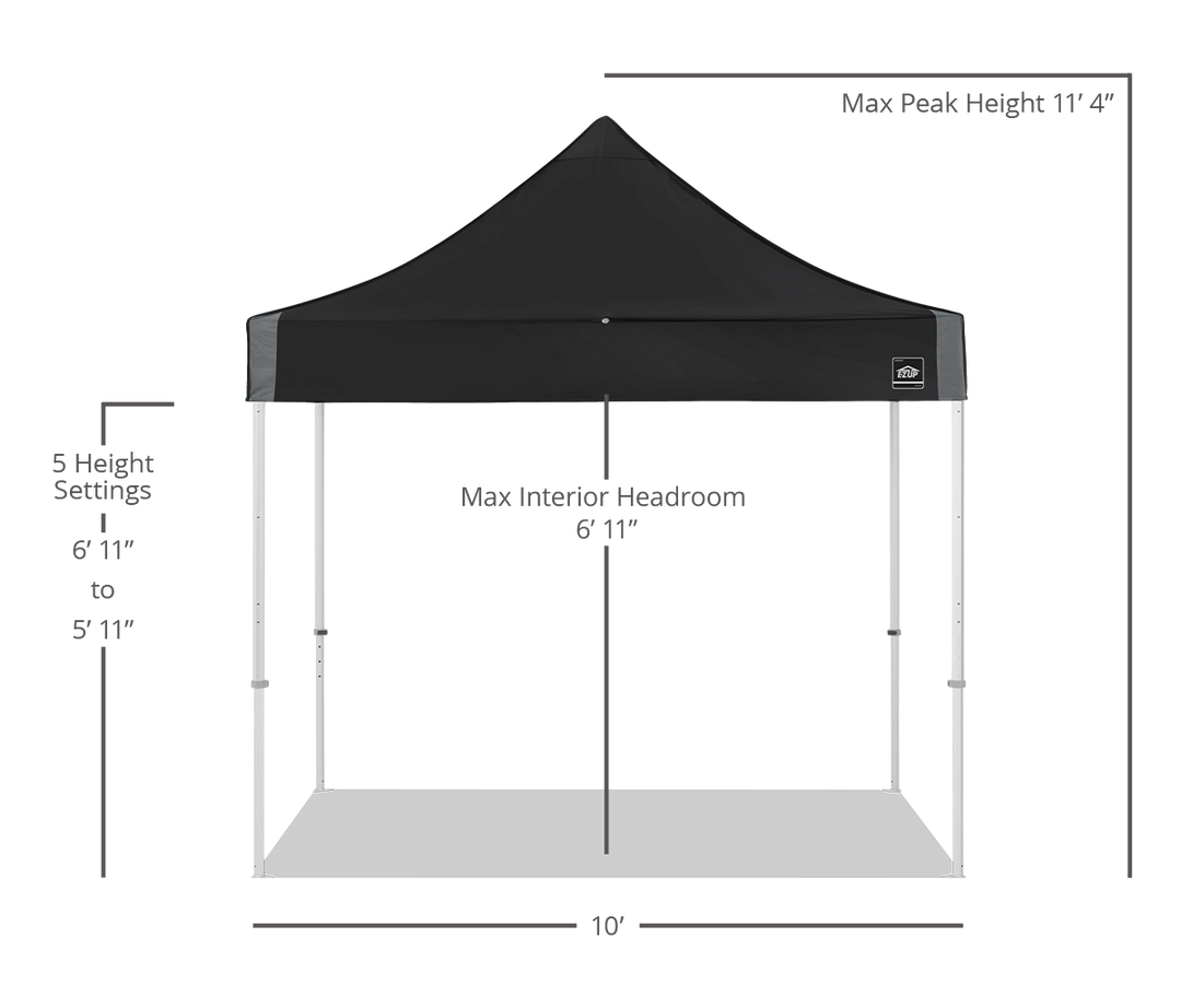 E-Z UP Commercial Grade Pop up Canopy Rental GA