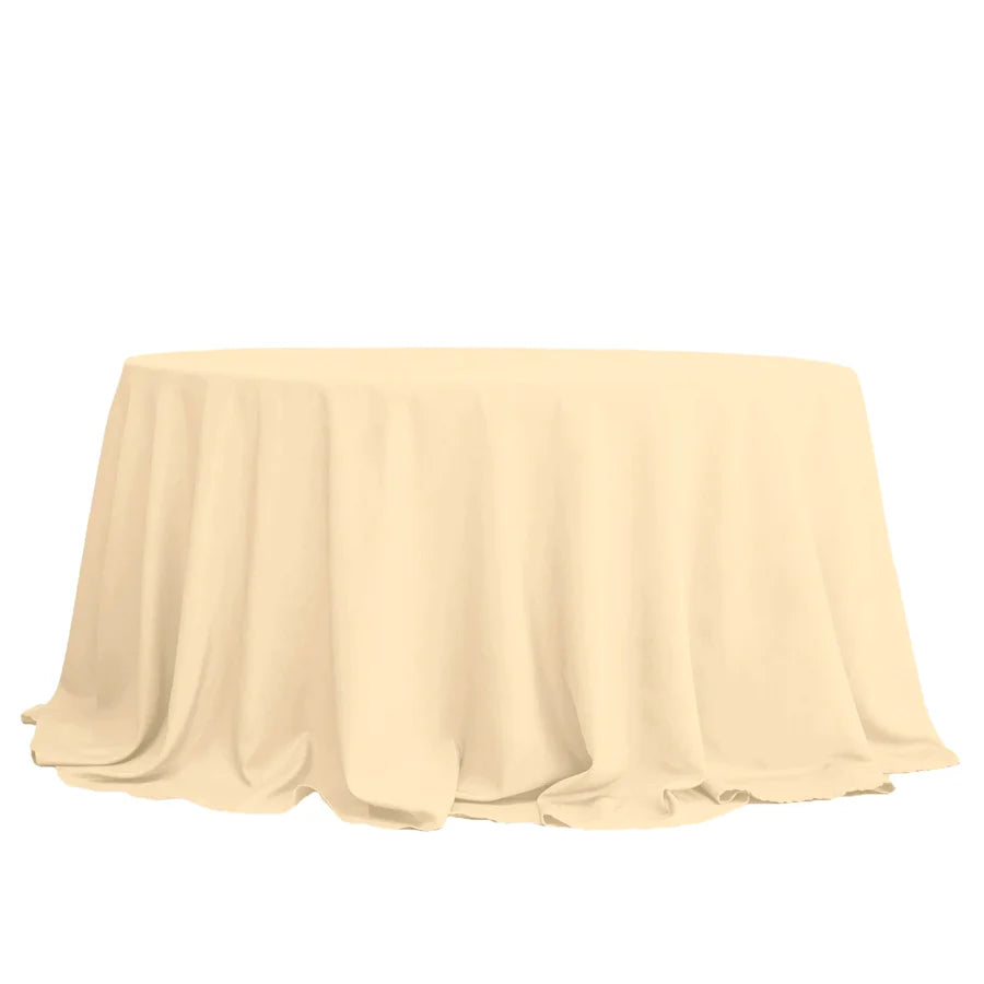 Round Tablecloth Polyester Specialty Colors Atlanta Rental