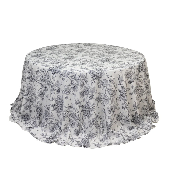 Round Tablecloth Polyester Specialty Colors Atlanta Rental