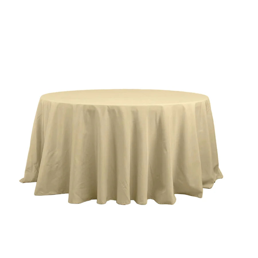 Round Tablecloth Polyester Specialty Colors Atlanta Rental