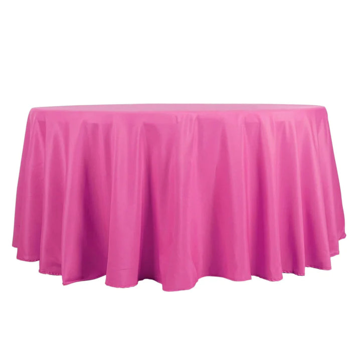 Round Tablecloth Polyester Specialty Colors Atlanta Rental