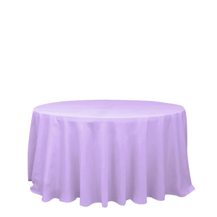 Round Tablecloth Polyester Specialty Colors Atlanta Rental