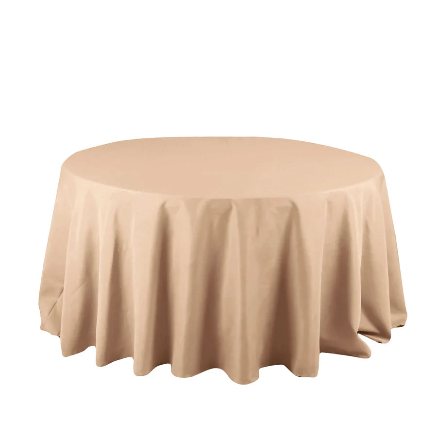 Round Tablecloth Polyester Specialty Colors Atlanta Rental