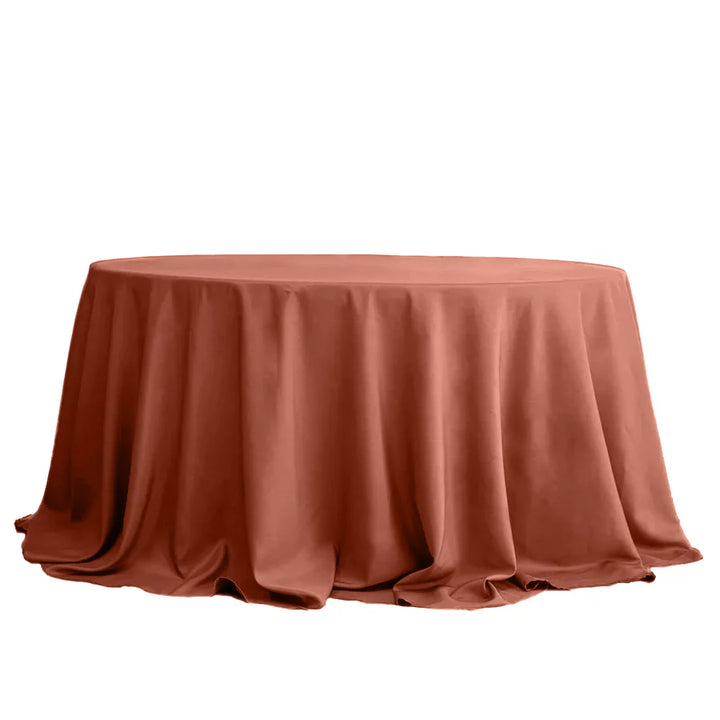 Round Tablecloth Polyester Specialty Colors Atlanta Rental