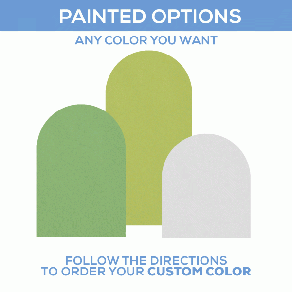 Full Arch Collapsing Chiara Wall Panel Rental Atlanta  Multiple Sizes &amp; Custom Colors Available