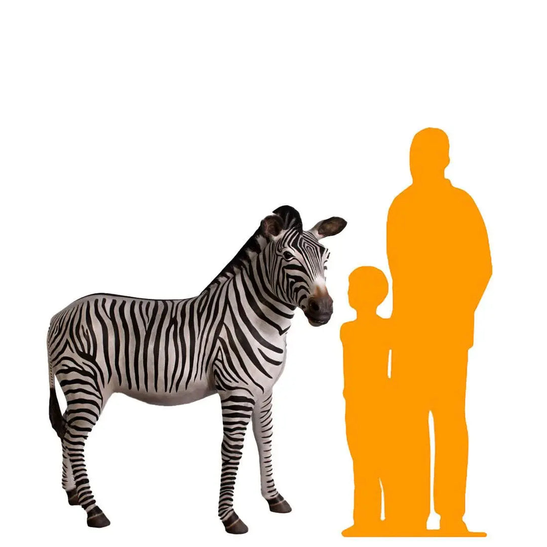 Life Size Prop and Statue: Large Standing Zebra (Copy)