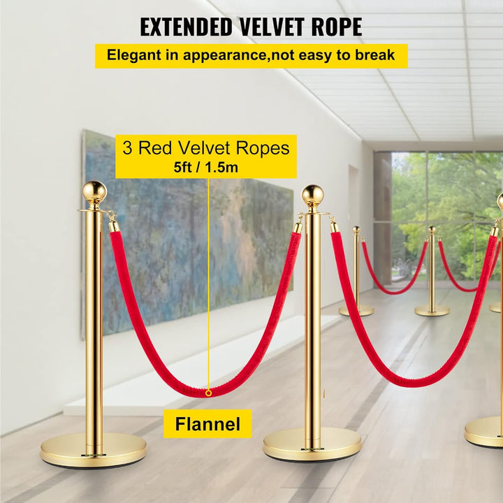 Stainless Steel Stanchion Post Rental