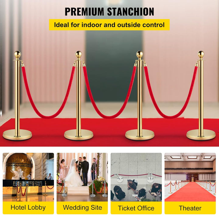 Stainless Steel Stanchion Post Rental