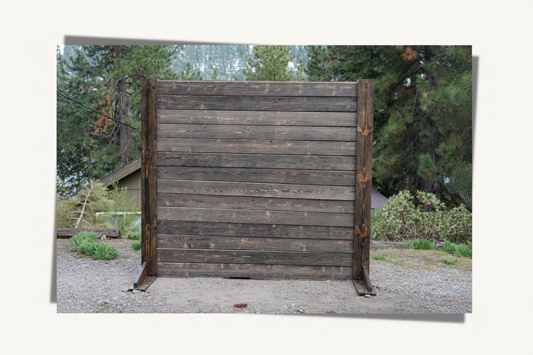 8ft Wooden Backdrop Wedding Rental in Atlanta