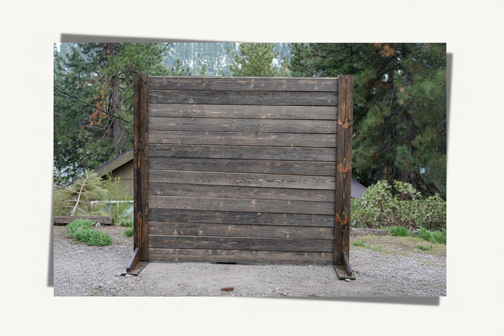 8ft Wooden Backdrop Wedding Rental in Atlanta