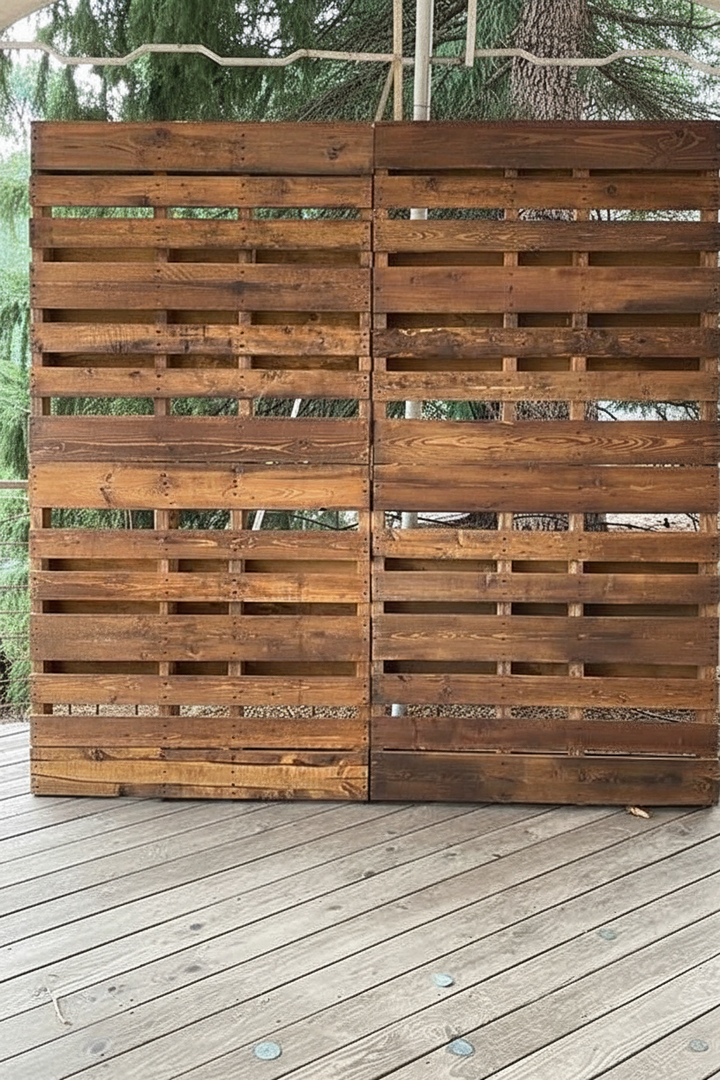 Pallets Wood Backdrop Rental in Atlanta | WOW Event Rentals