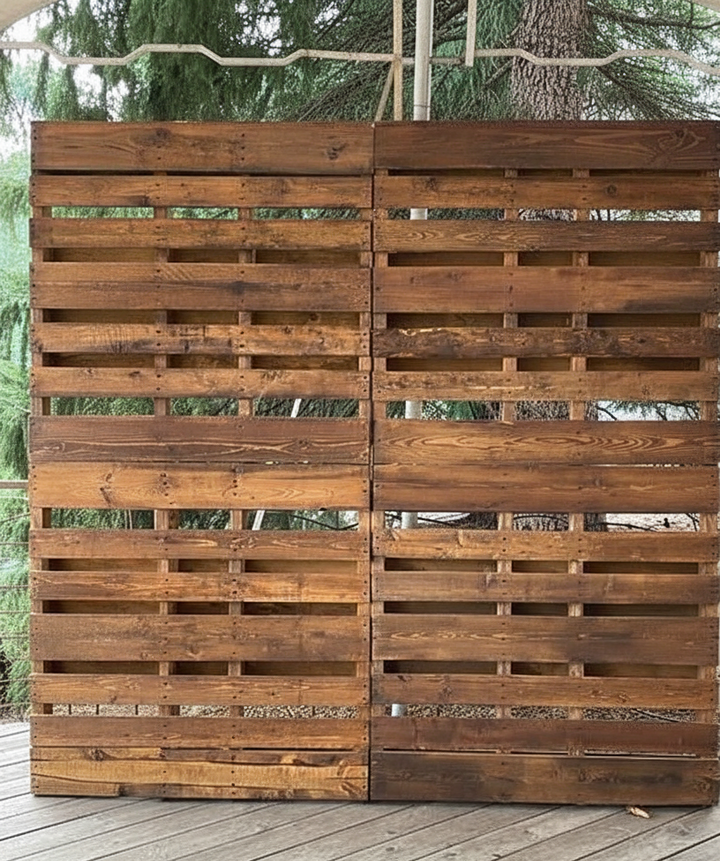 Pallets Wood Backdrop Rental in Atlanta | WOW Event Rentals