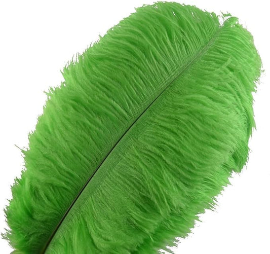 Ostrich Feather Centerpiece with Versatile Metal Trumpet Vase Atlanta GA Rentals