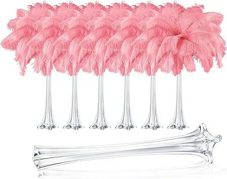 Centerpiece: 6 Pack Ostrich Feather