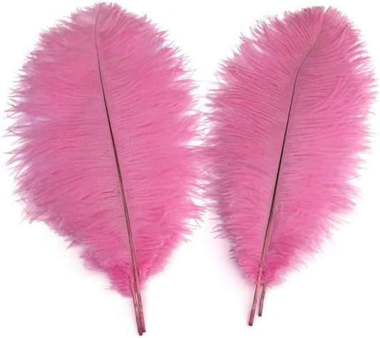 Ostrich Feather Centerpiece with Versatile Metal Trumpet Vase Atlanta GA Rentals