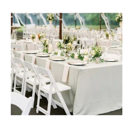 Adults: Plastic Rectangular Table Rental, Atlanta GA – WOW Event Rentals