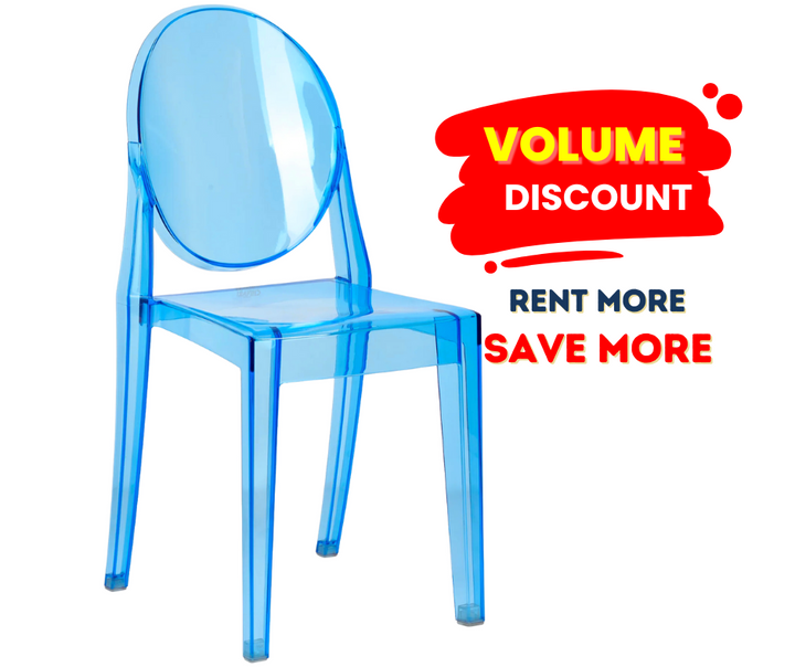 Kids Acrylic Rental Chairs Atlanta, GA