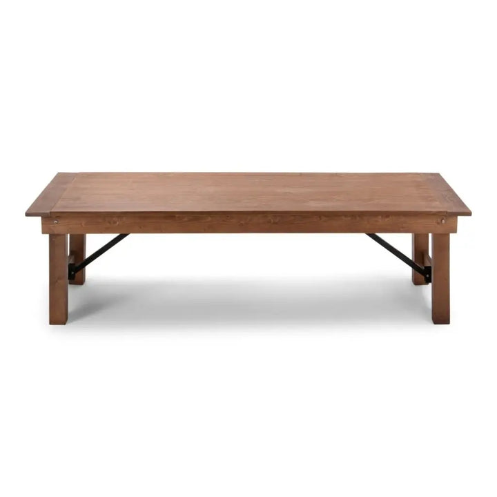 Kid's Farmhouse Table -  Solid Pine seats 14