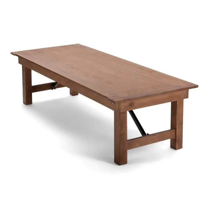 Kid's Farmhouse Table -  Solid Pine seats 14