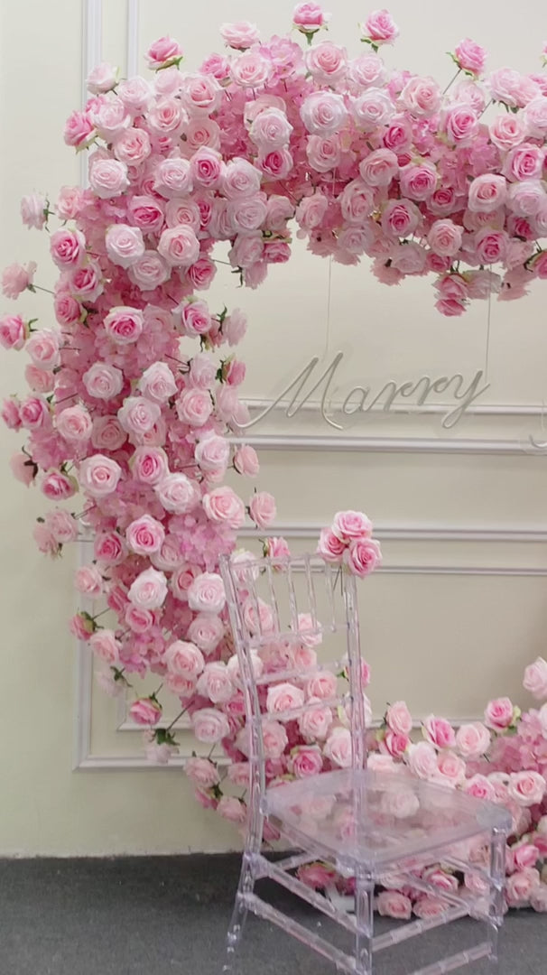 5D Flower Heart Pink Rental  Atlanta