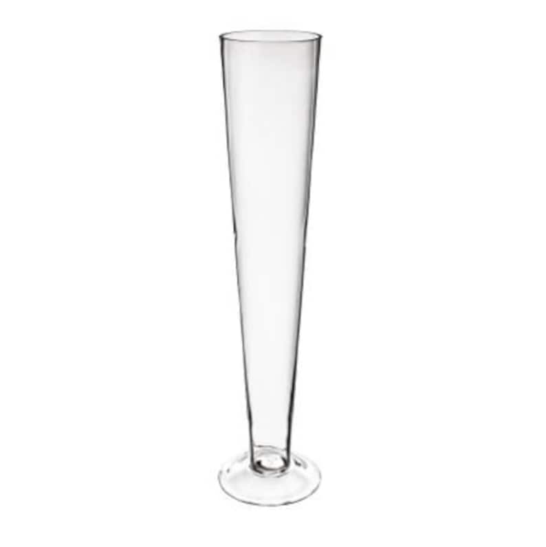 Centerpiece- Glass Trumpet Vases- SLING 24  inch Atlanta GA Rentals