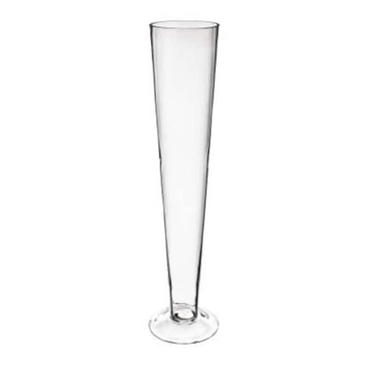 Centerpiece- Glass Trumpet Vases- SLING 24  inch Atlanta GA Rentals