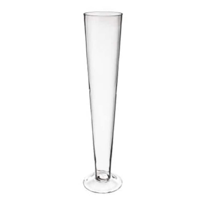 Centerpiece- Glass Trumpet Vases- SLING 24  inch Atlanta GA Rentals