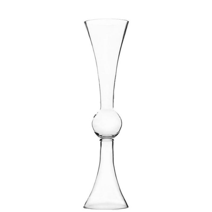 Centerpiece Vase_ HOUR Glass Trumpet  36 inch Atlanta GA Rentals