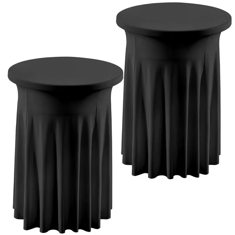 Cocktail Highboy Tablecloth Rentals for Weddings & Parties in Atlanta, Sandy Springs & Roswell