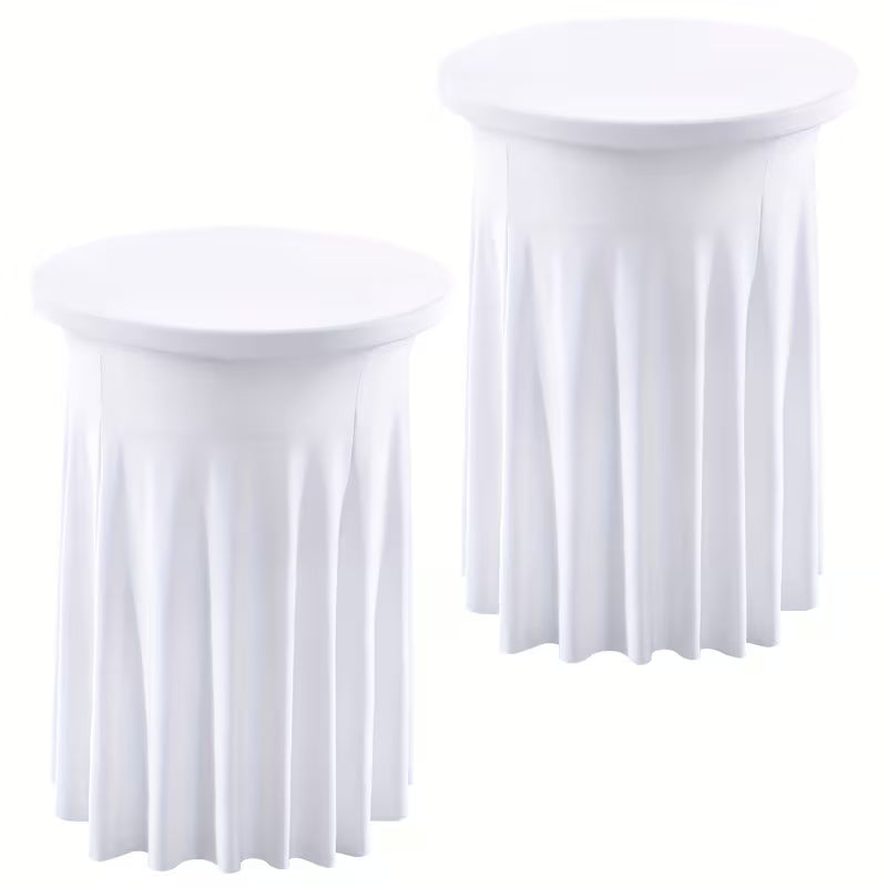 Cocktail Highboy Tablecloth Rentals for Weddings & Parties in Atlanta, Sandy Springs & Roswell