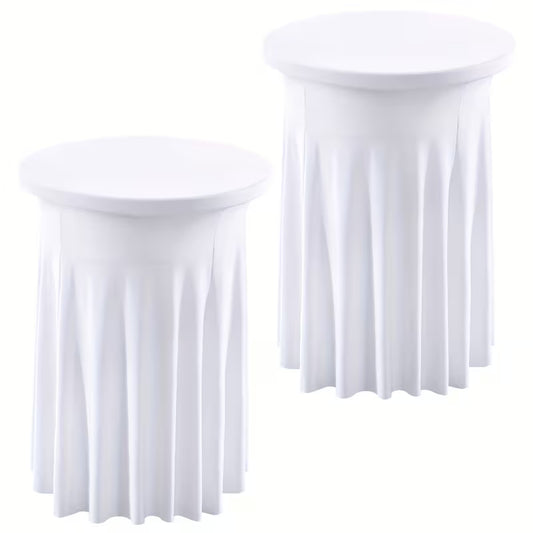 Cocktail Highboy Tablecloth Rentals for Weddings & Parties in Atlanta, Sandy Springs & Roswell