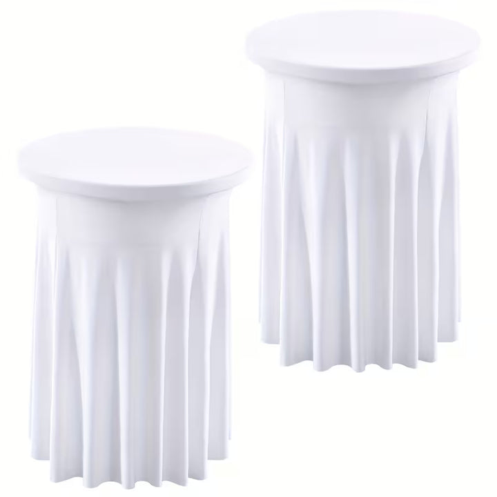 Cocktail Highboy Tablecloth Rentals for Weddings & Parties in Atlanta, Sandy Springs & Roswell