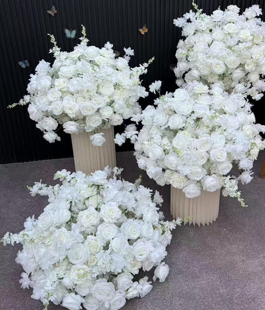 Flower Arrangments - White Rose Flower  – Rental Atlanta | Wow Event Rentals