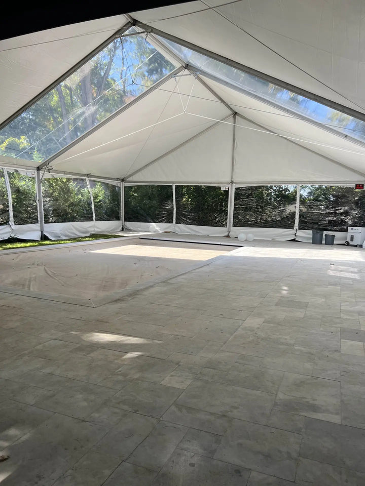Jumbotrac Tents Rental 30' x 60'  Holds 180 Guests - Atlanta Event Rentals
