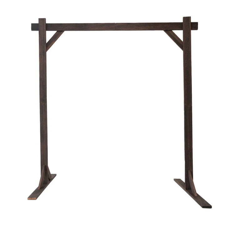 7ft Heavy‑Duty Wooden Square Wedding Arbor Rental in Atlanta