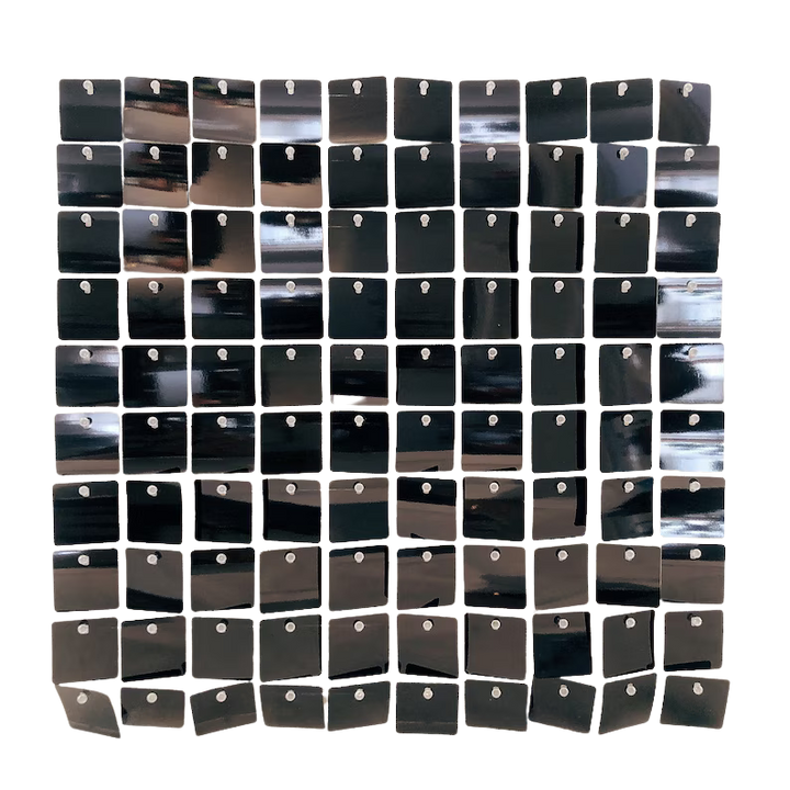 Black Shimmer Wall Rental in Atlanta | WOW Event Rental