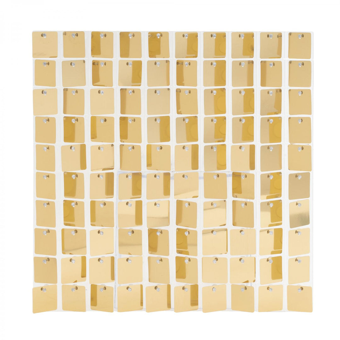 Gold Shimmer Wall Rental in Atlanta | WOW Event Rental