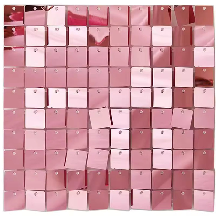 Gold Rose Shimmer Wall Rental in Atlanta | WOW Event Rental