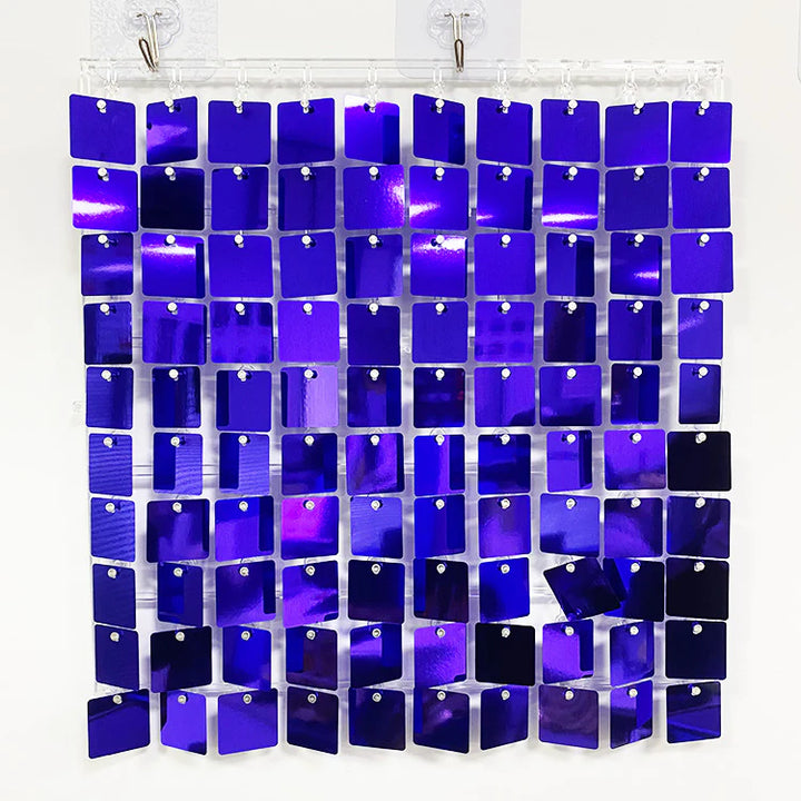 Purple Shimmer Wall Rental in Atlanta | WOW Event Rental